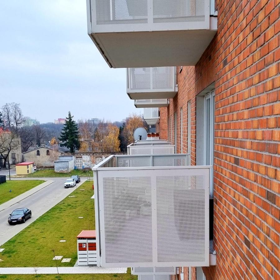 Apple Apartments - Wroblewskiego Prywatne Miejsce Parkingowe Łódź Kültér fotó