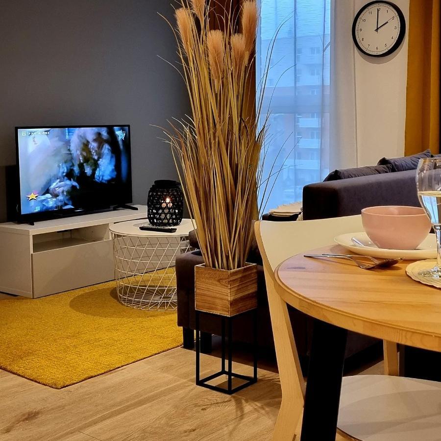 Apple Apartments - Wroblewskiego Prywatne Miejsce Parkingowe Łódź Kültér fotó